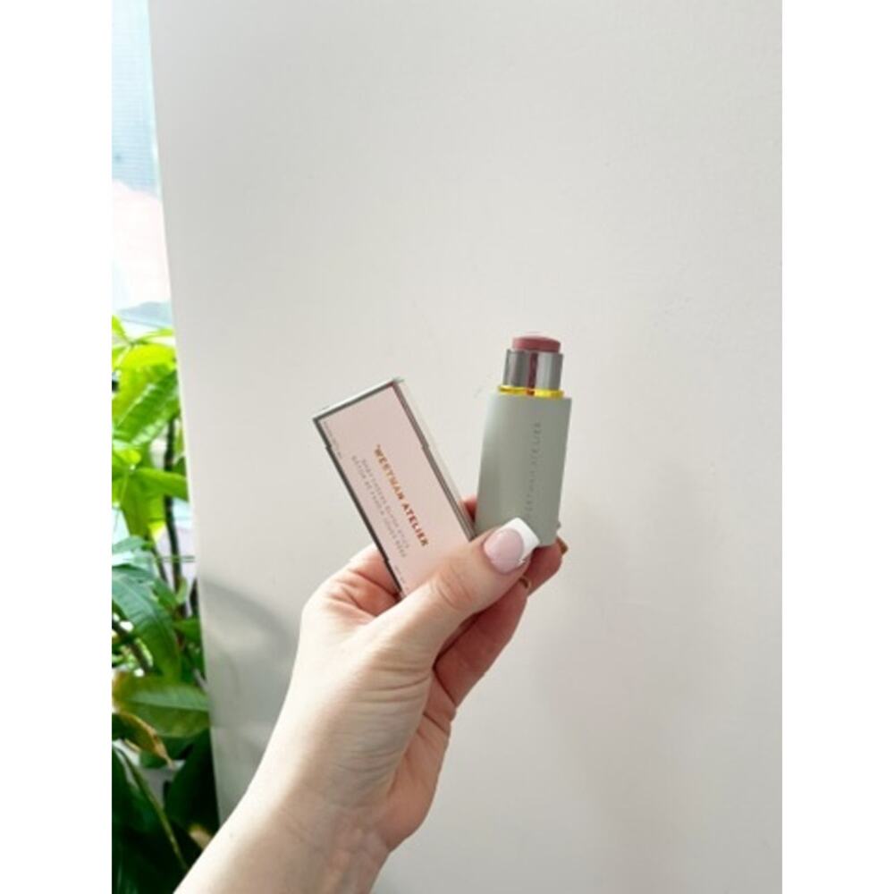 Westman Atelier Baby Cheeks Cream Blush Stick in Petal Rose Pink